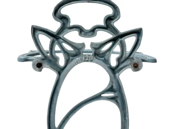 Art Nouveau Enameled Iron Umbrella Stand, 1900s